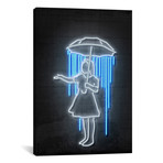 Nola Girl With Umbrella (18"W x 26"H x 0.75"D)