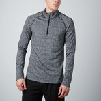 Path Half Zip // Onyx (S)