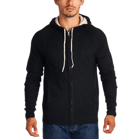 Jean Legacy // Sweater Hoodie // Black (XS)