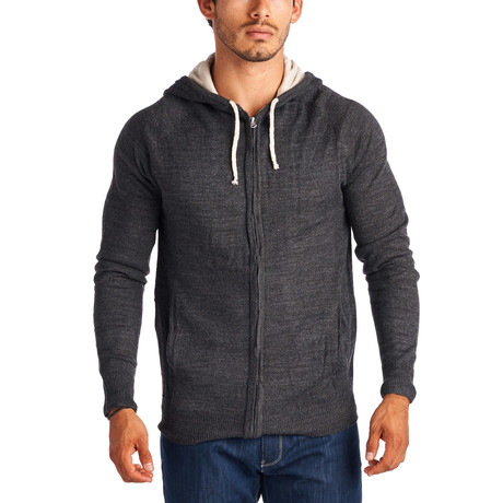 Sweater Hoodie // Charcoal (XS)
