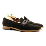 Suede Loafer // Brown (US: 8.5)