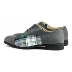 Plaid Oxford // Grey (US: 8.5)