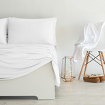 Luxury Copper Collection // White (King Pillowcases)