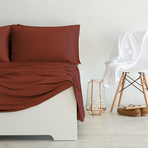 Luxury Copper Collection // Rust (King Pillowcases)