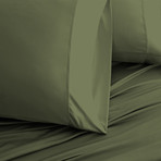 Luxury Copper Collection // Olive (King Pillowcases)