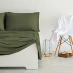 Luxury Copper Collection // Olive (Standard Pillowcases)