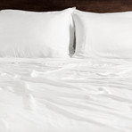 Ecosheex Bamboo Origin Collection // White (Standard Pillowcases)
