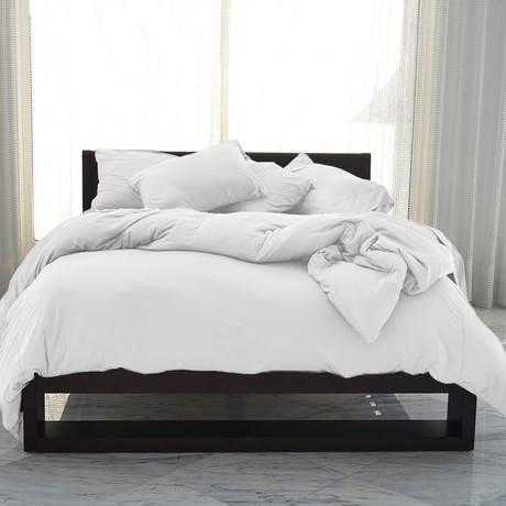 Performance Cooling Duvet Cover // White (Full/Queen)
