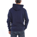 Classic Arch Hoodie // Navy (2XL)