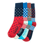 Clever Sock // Assorted // Set Of 4