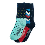 Eccentric Sock // Assorted // Set Of 3