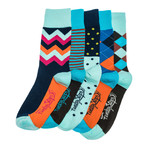 Spastic Sock // Assorted // Set Of 5