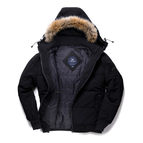 Men's Bomber // Black (XS)