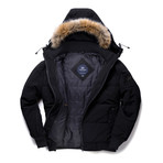 Men's Bomber // Black (XS)