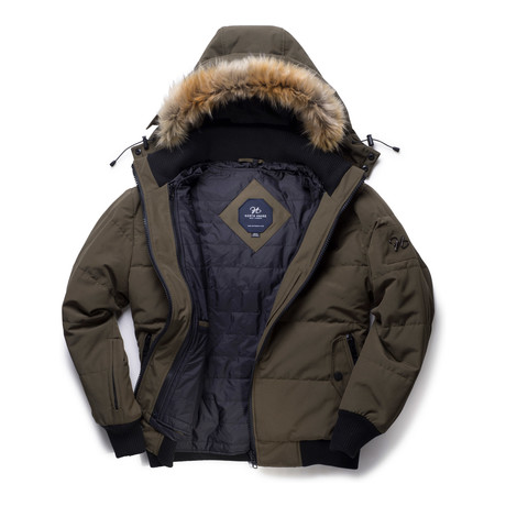 Men's Bomber // Hunter Green (XS)