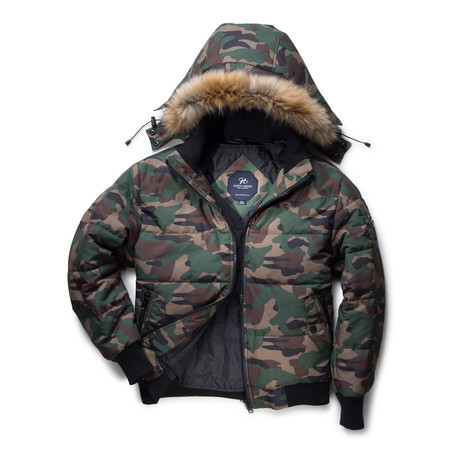 Men's Bomber // Camouflage (XS)