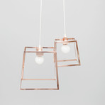 Frame Cluster // Plated Steel // 2 Pieces (Brass)
