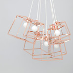 Frame Cluster // Plated Steel // 7 Pieces (Copper)