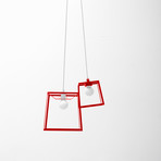 Frame Cluster // Powder Coated // 2 Pieces (Tomato)