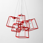 Frame Cluster // Powder Coated // 7 Pieces (Tomato)