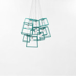 Frame Cluster // Powder Coated // 11 Pieces (Tomato)