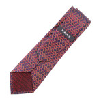 Chain Link Pattern Silk Tie // Multi