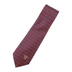 Chain Link Pattern Silk Tie // Multi