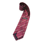 Multi-Stripe Silk Tie // Red Multi