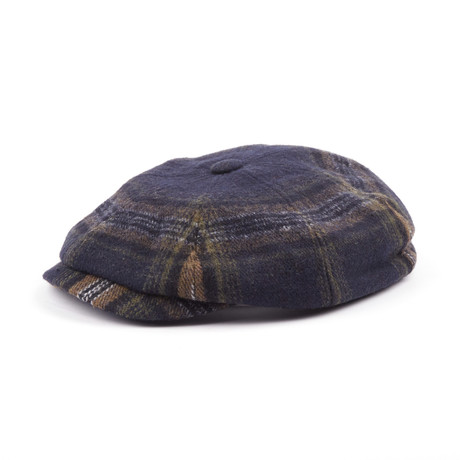 Rickett Newsboy Cap // Navy (S)