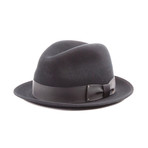 Barr Fedora // Black (2XL)