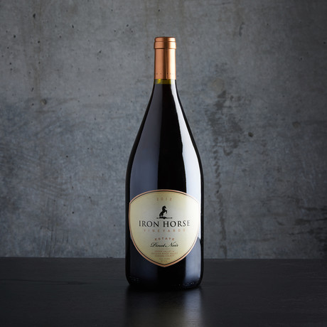 Iron Horse Vineyards Estate Pinot Noir // 1 Magnum