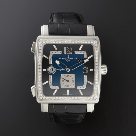 Ulysse Nardin Quadrato Dual Time Automatic // 243-92B/632 // Store Display