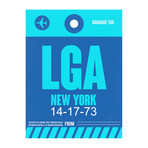 LGA New York Luggage Tag
