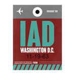 IAD Washington, D.C. Luggage Tag