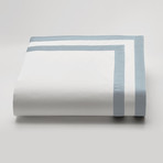 Amalfi // Duvet Cover // White + Light Blue (King)