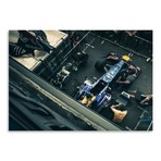 F1 Car Blue (16"W x 12"H)
