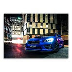 Blue Car (16"W x 12"H)