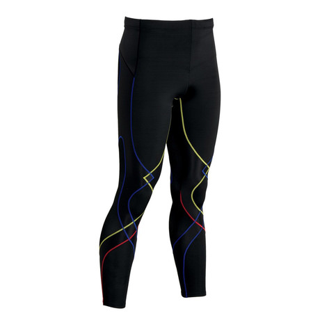 Stabilyx Tights // Black + Yellow + Blue + Red (S)
