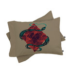 Mystic Crystal Pillow Case // Set of Two