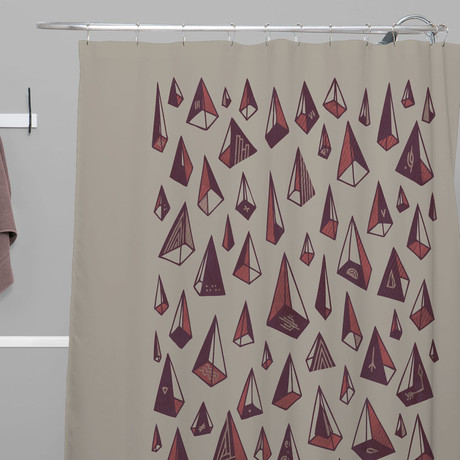 Triangles Are My Favorite Shape Shower Curtain