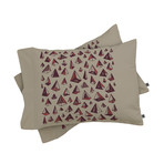 Triangles Are My Favorite Shape Pillow Case // Set of Two