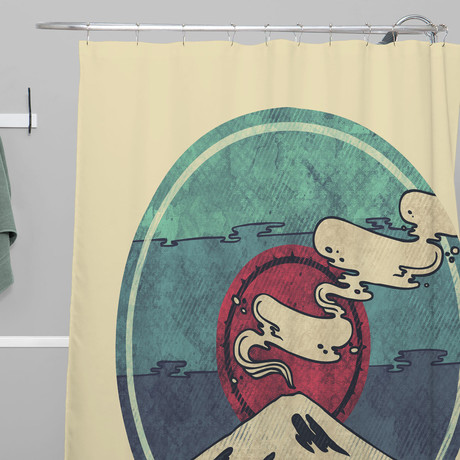 Fuji Shower Curtain