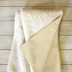 Fuji Sherpa Fleece Throw Blanket (Medium)