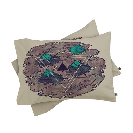 Amidst The Mist Pillow Case // Set of Two