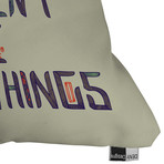 The Things I Like Throw Pillow (18" x 18")