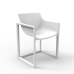 Eugeni Quitllet // Wall Street Chair // Set of 2 (White)