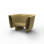 Eugeni Quitllet // BUM BUM Lounge Chair (Steel Lacquer)