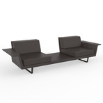 Jorge Pensi // Flat Sofa + Table (Bronze)