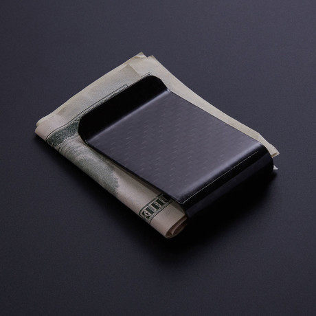 Carbon Fiber Money Clip // Gloss