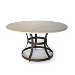 Hourglass Cage Dining Table (82" Diameter)